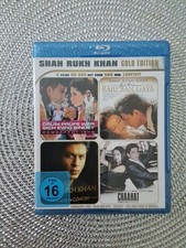 Bollywood  " Die Shah Rukh Khan Gold Edition "  4 Filme ca. 580 min. Blu-ray