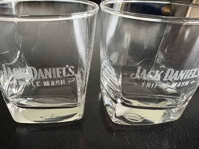 Jack Daniels Triple Mash Cocktail Rocks Glasses-Set of 2  NEW 