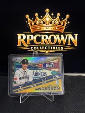 2025 Bowman Draft Kade Anderson Night Gold Refractor #/50 Mariners
