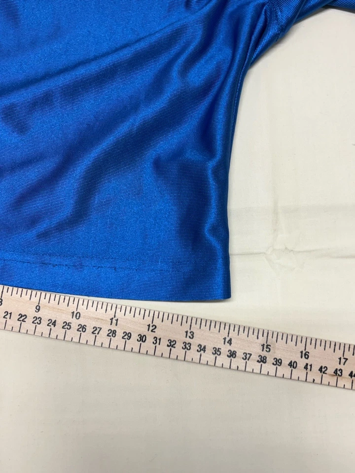 Pantalones Cortos de Baloncesto UCLA Bruins Para Hombre Grandes NCAA Por Ka INC 90s Satén Brillo Logo 9” Foto 3 de 4