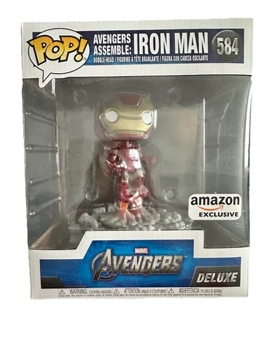Funko Pop! Deluxe: Marvel - Avengers Assemble: Iron Man- Amazon (Exclusive)