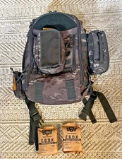 TBG Tactical Baby Gear Diaper Backpack Day Bag Built In Changing Mat Black