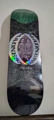 MADNESS TWINS SKATEBOARD DECK-8.5 GREEN r7 slick