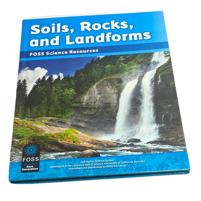 FOSS Soils, Rocks, and Landforms Hardcover Book Delta Education Science Resource