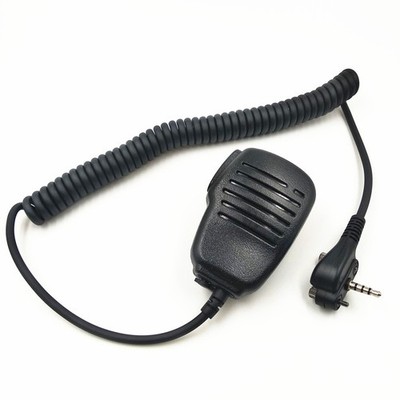 3.5mm Jack Handheld PTT Radio Mic Speaker for Vertex Standard EVX261 531 534 539