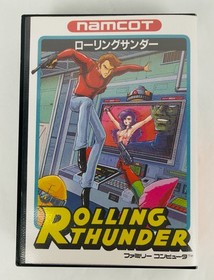 Rolling Thunder Nintendo Famicom CIB Japan Import US Seller Mint With Inserts