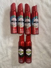Lot 5 Old Spice Nomad Timber Deodorant Body Spray 24hr Long LastingFresh 140ML
