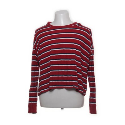 Hollister California, Langarmshirt, Größe: L, Rot/Weiß/Blau, Baumwolle #kTh