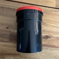 Black and Red Film Developing Tank with Reels