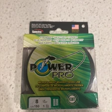 Power Pro Braided Spectra Line 20lb by 150yds Green