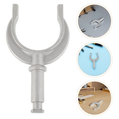 2 Pcs Marine Paddle Fork Support Yacht Oar Locks Metal Oarlock Socket Boat