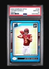 2024 Donruss Optic - Rated Rookie Jayden Daniels #248 Aqua Prizm /299 PSA 10