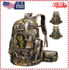Hunting Backpack,Outdoor Gear Hunting Pack with Rain Cover,Durable Large Capa...
