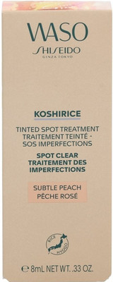 SHISEIDO WASO KOSHIRICE TINTED SPOT TREATMENT SUBTLE PEACH 8ml NIB
