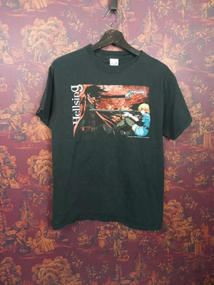 2000s Hellsing anime Y2K vintage tee shirt