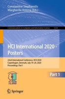 HCI International 2020 - Posters Constantine Stephanidis