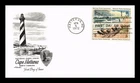 DR JIM STAMPS US COVER CAPE HATTERAS NATIONAL PARKS CENTENNIAL FDC SETENANT