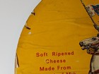 13 1/2" Vintage Joan of Arc Sign France Cheese Sign Lid Top Moonachie New Jersey — photo 7