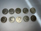 10 1967 & 1968 40% Silver Kennedy Half Dollars