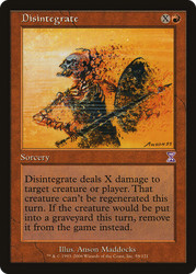 Disintegrate - Time Spiral Timeshifted #58/121