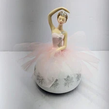 Ballerina Wind Up Music Box With Pink Tulle from Cracker Barrel