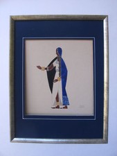 MEXICAN GUATEMALAN CARLOS MERIDA ORIGINAL PAINTING (REGIONAL COSTUME)