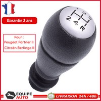 Grauer Schalthebelknauf FüR 5-Gang Getriebe FüR Berlingo Partner 2403T9 2403.V0