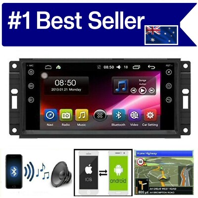 JEEP CHEROKEE KK 2008-2011 GPS APPLE CARPLAY ANDROID AUTO CAM ODB DAB+ TPMS DVR