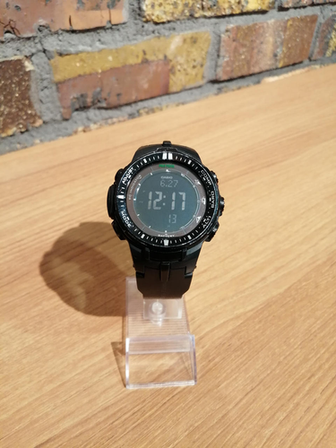 Casio Prw-3000 Protrek Radio Solar Men's Watch Used Working Good Japan