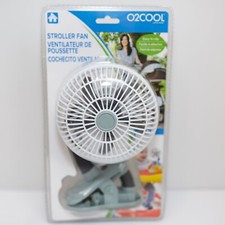 Stroller Fan, O2COOL 4 Inch Clip On Portable Battery Operated for Outdoor