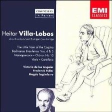 Bachianas Brasileiras 4  5 - Audio CD By Villa-Lobos - GOOD