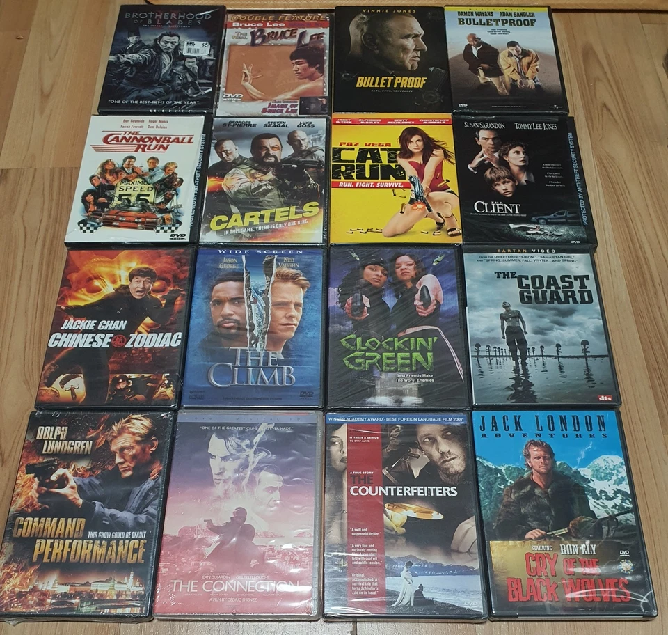 NEW ADDED Action and Adventure DVDs Brand new - $3 each Buy More to Save - Image 3 of 4