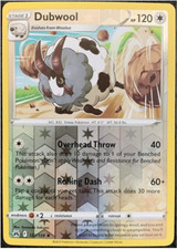 Pokemon - Dubwool - 122/159 - Reverse Holo Rare - Crown Zenith - NM/M - NEW