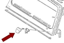  Usa Shipper 85-95 Suzuki Samurai Front Windshield Frame Bracket Cover
