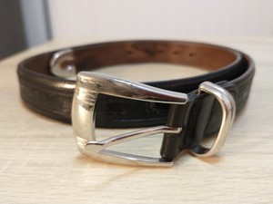mezlan crocodile belt