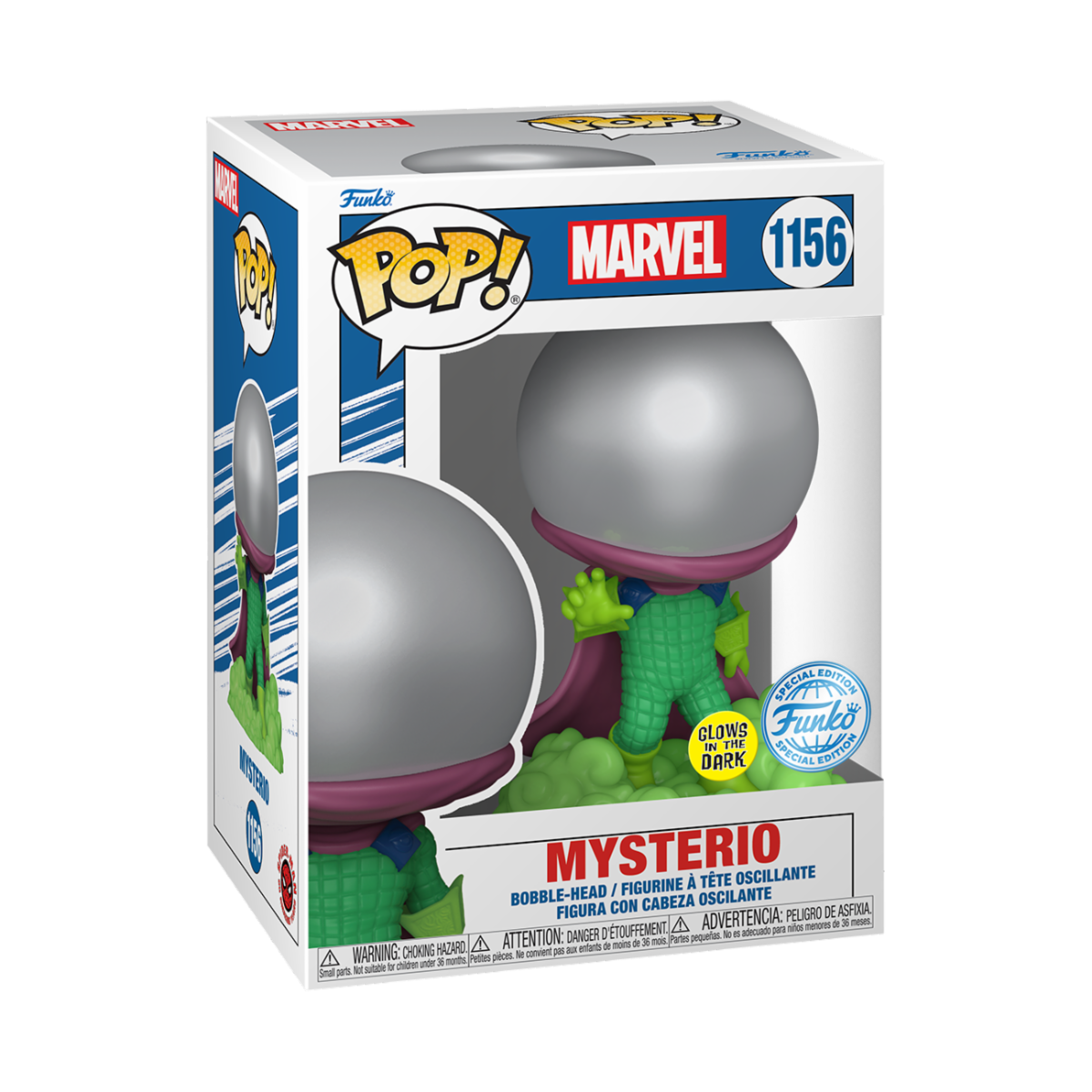 7024787 Merchandising Marvel: Funko Pop! - Mysterio (Vinyl Figure 1156)