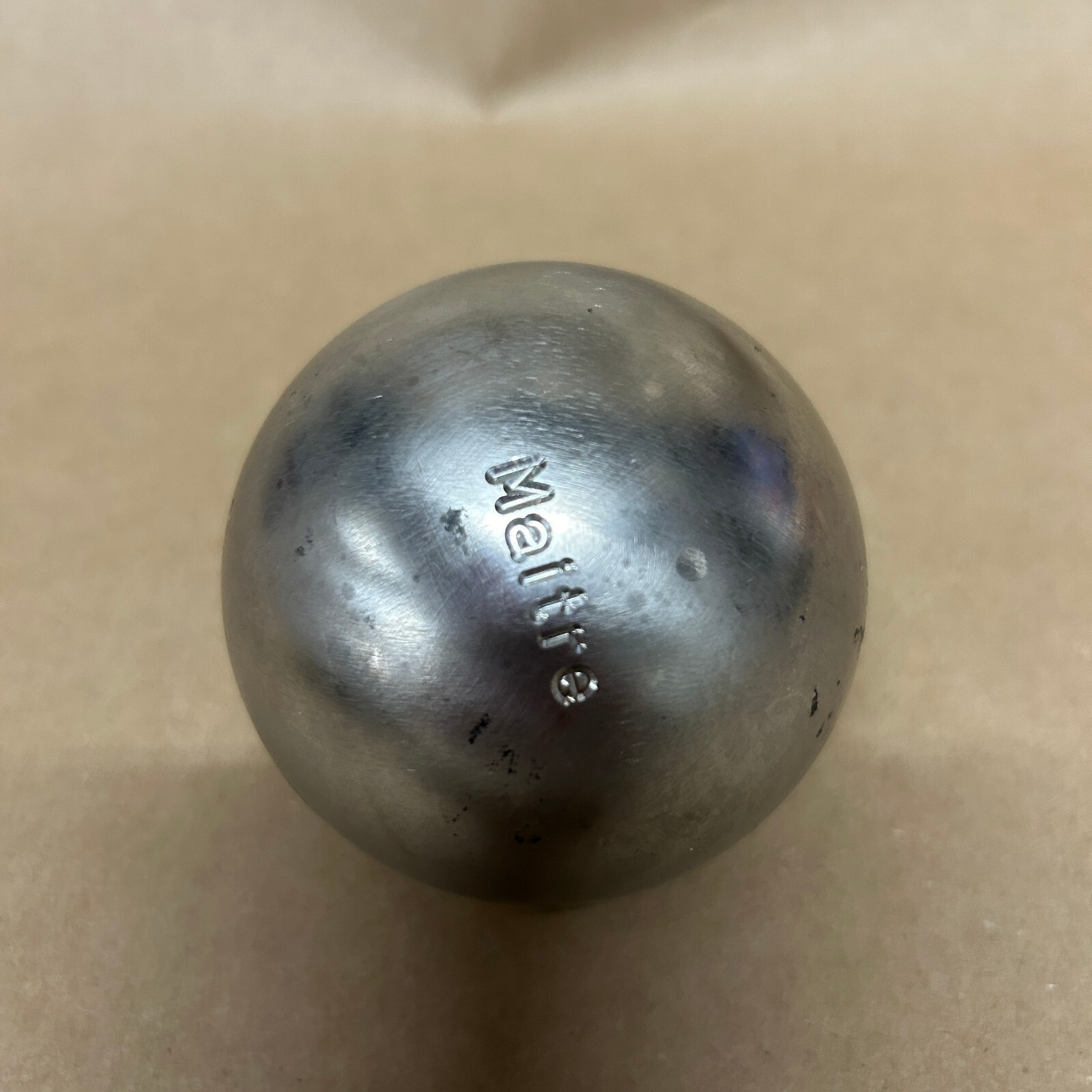 Salamander Stainless Steel Petanque Boules Bocce Balls SET OF 2 eBay