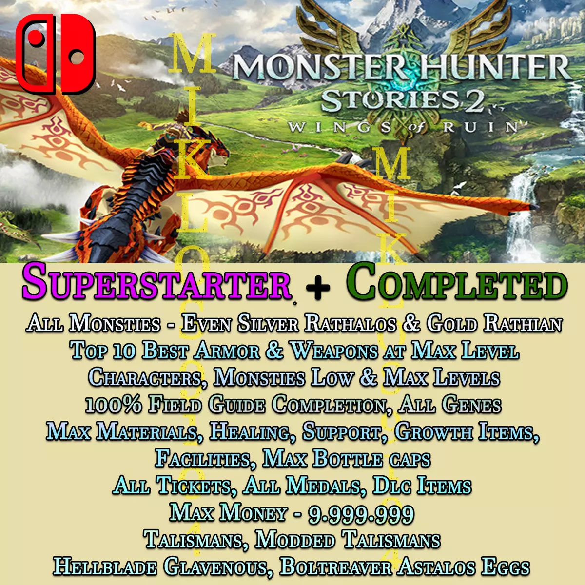 Monster Hunter Stories 2: Wings of Ruin, Nintendo Switch games, Games