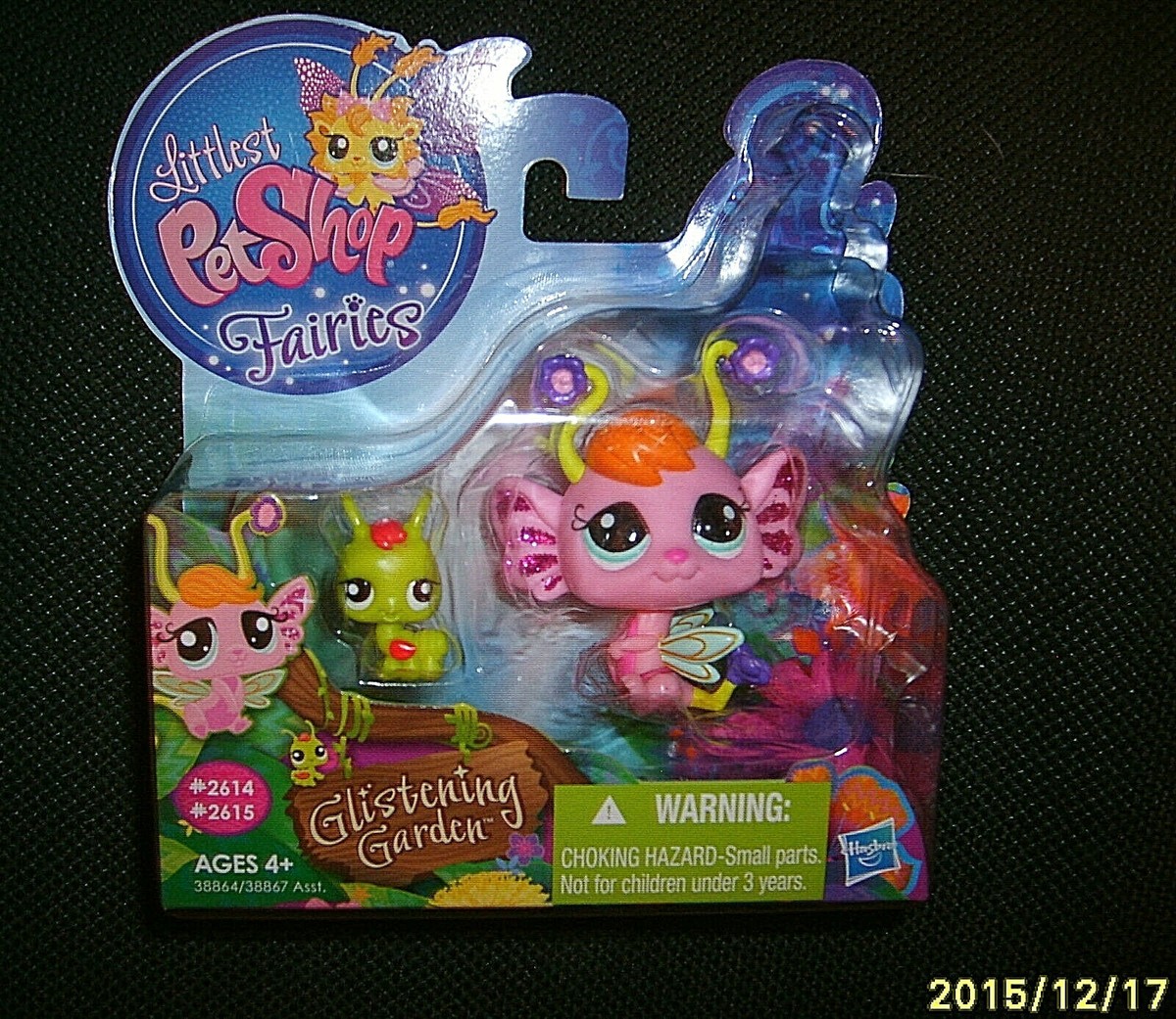 Littlest Pet Shop Fairies Glistening Garden #2614 Pansy Fairy