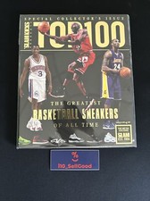 GOLD METAL Serial # /94 SLAM KICKS Magazine TOP 100 Basketball Sneakers All Time
