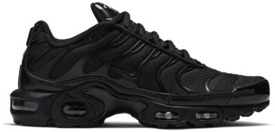 Nike Air Max Plus TN Triple Black Men's Sneakers US Size 7