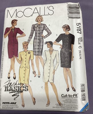 white flared skirt dress FAB 70s Diane Von Furstenberg Shirtwaist Dress Pattern,Very Easy Vogue – A  Vintage shop main image 1
