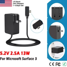 13W AC Adapter Charger For Microsoft Surface 3 1751 1623 1624 1645 Micro USB