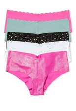 Victoria's Secret 5-pack Conversational Metallic Cheeky Panties