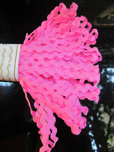 3/6/13/55/120 METER Zig Zag Braiding Rick Rack 5mm Ribbon Border Lace - Picture 24 of 29