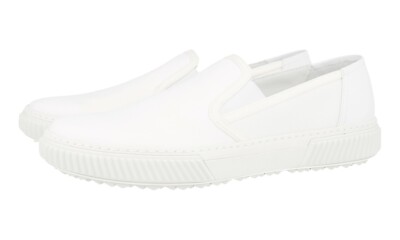 Prada Men\'s White Slip-On Shoes Prada Men main image 4