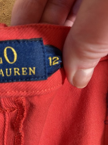 NEW! Polo Ralph Lauren Womens Equestrian Style Pants (Jodhpurs)! Red Size 12 - Picture 10 of 13