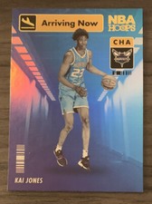 2021-22 Panini NBA Hoops KAI JONES Arriving Now Holo Rookie #10 RC - Raw Card.