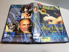 BLUE VELVET 1986  Rare DEL/CBSFOX 1st/Only Oz BETA Issue EROTIC CRIME THRILLER