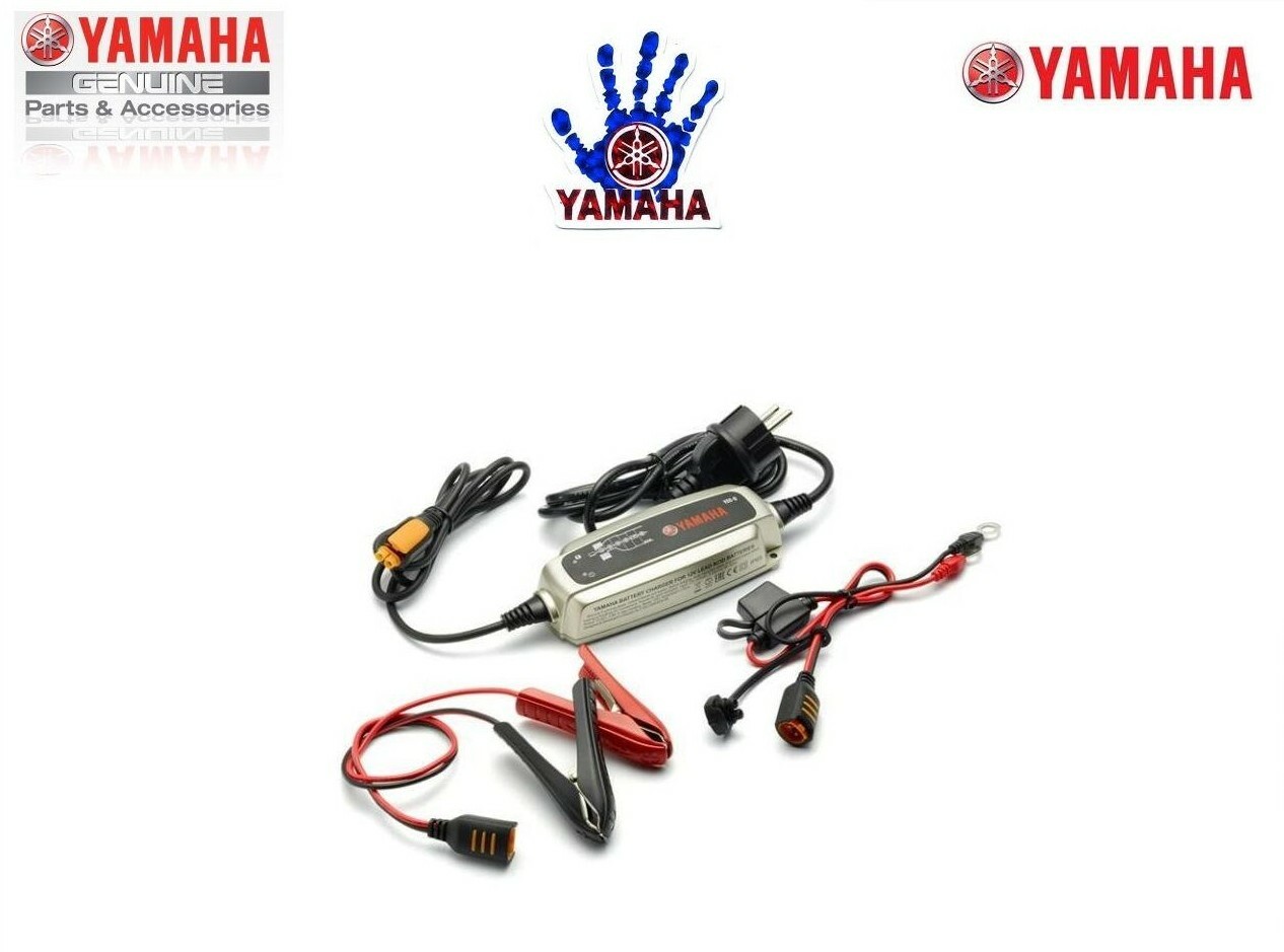 CARICABATTERIE MANTENITORE ORIGINALE YAMAHA YEC9 BATTERY CHARGER 12V eBay